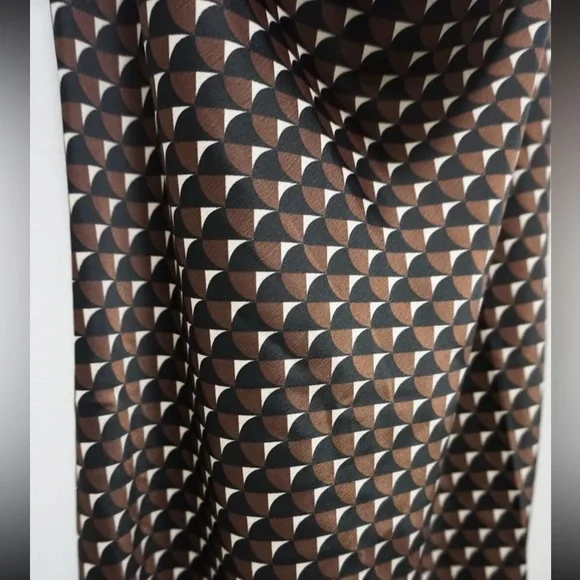 Banana Republic Cowl Neck Satin Slip Valley Printed Midi Dress XS - Picture 5 of 8